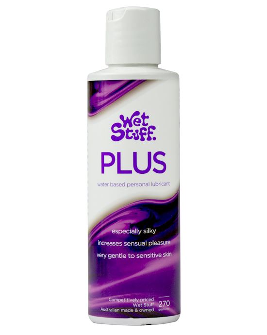 Wet Stuff PLUS 270g Water-based Lubricant